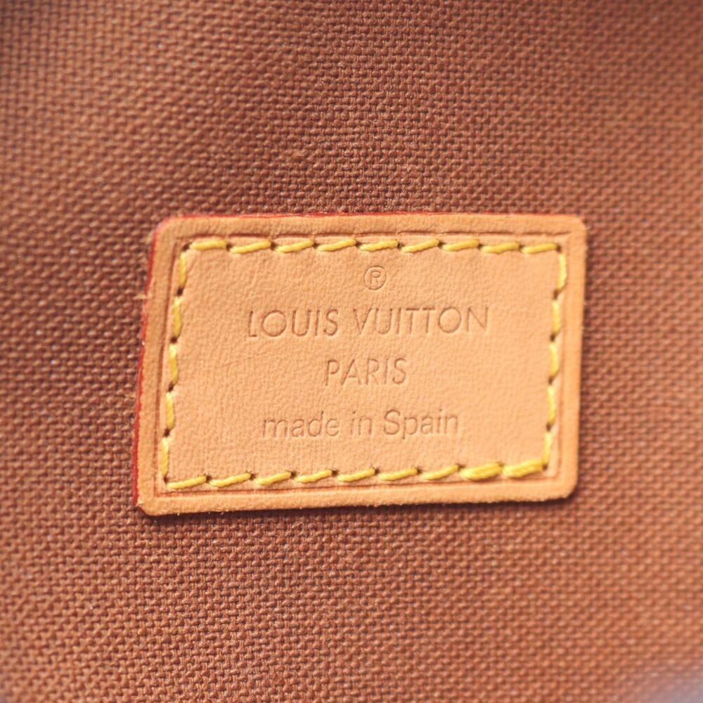 LOUIS VUITTON Authentic Brown Monogram Leather Pochette Fanny Pack - Picture 3 of 7